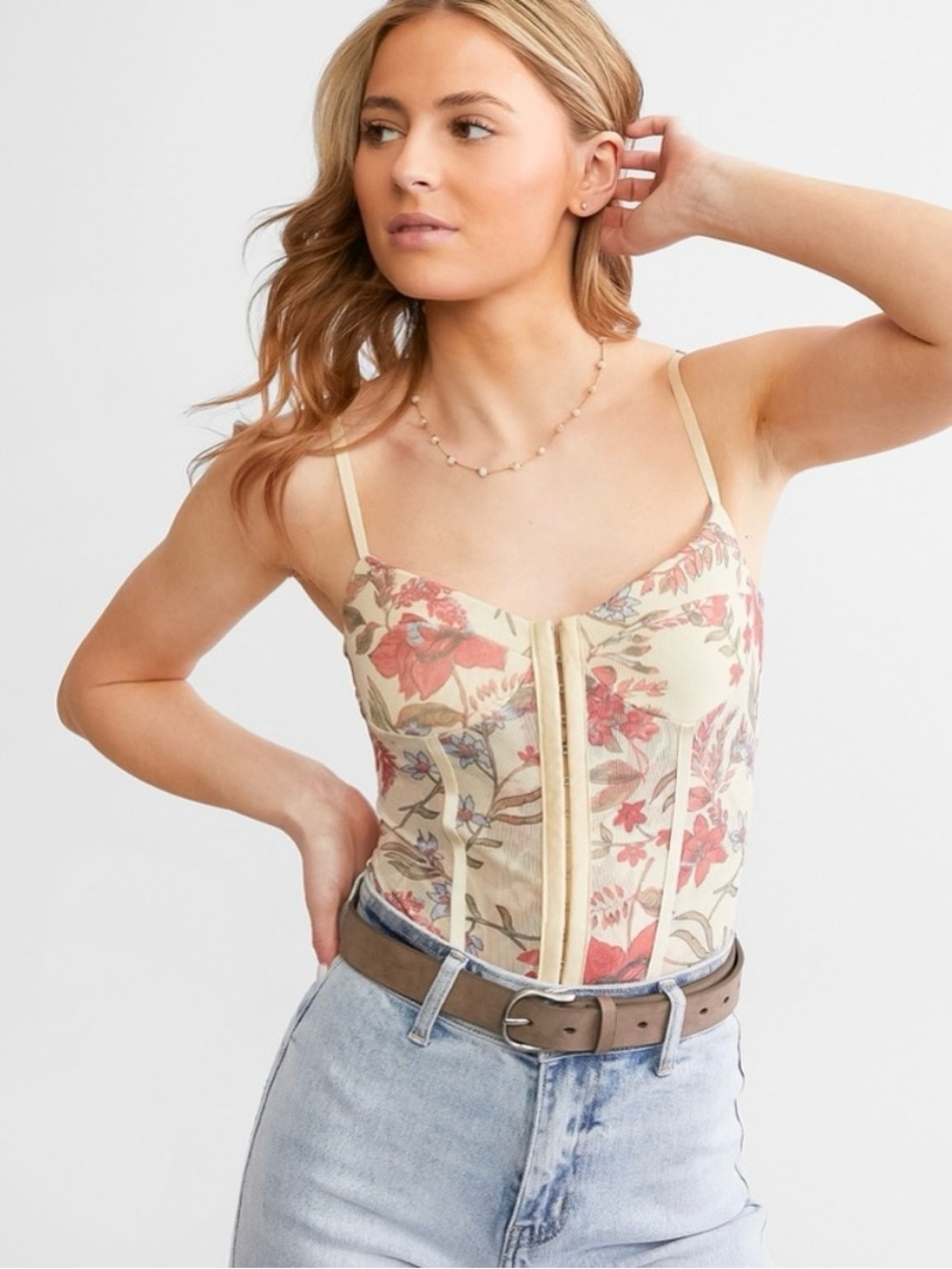 NWT Free People Night Rhythm Bodysuit